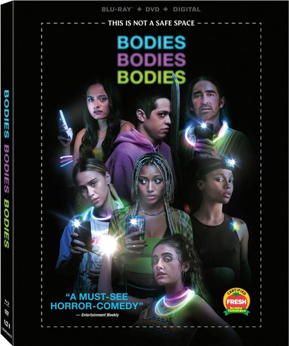 Blu-ray + Dvd Bodies Bodies Bodies / Muerte Muerte Muerte