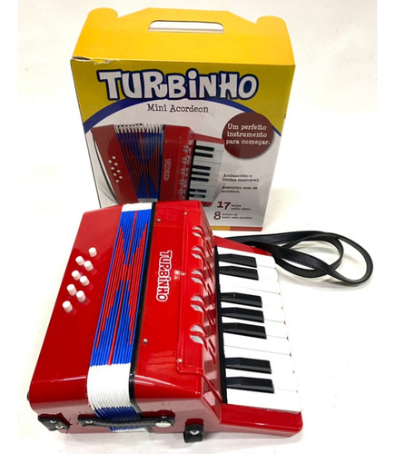 Acordeon Infantil Turbinho Sanfona Gaita Novo Original