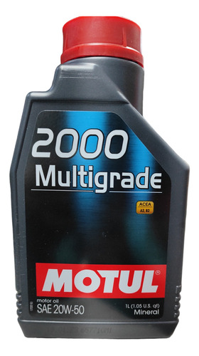 Aceite Mineral 20w50 Motul 2000 