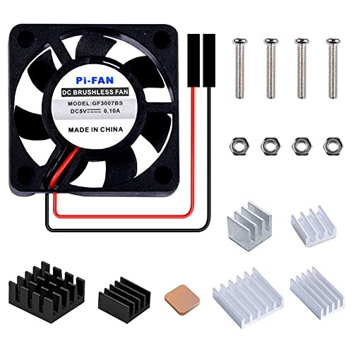 Ventilador Geeekpi Raspberry Pi 4, Ventilador De Refrigeraci