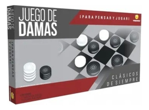 Damas Premium Juego De Damas Clasico Yuyu Original Familiar