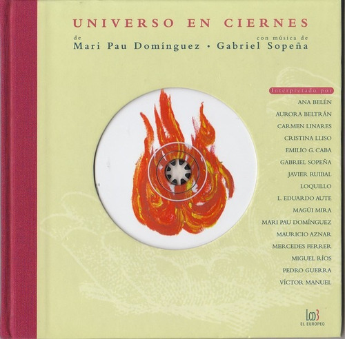 Universo En Ciernes - M. Dominguez - Poemas Libro + Cd.