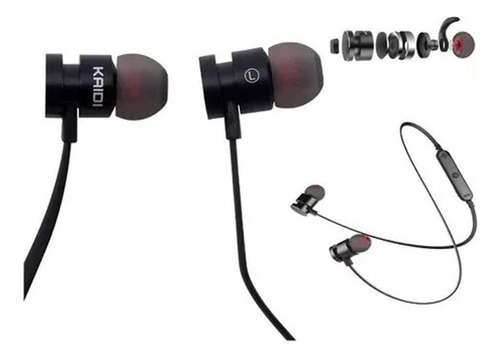 Fone De Ouvido Bluetooth Para Corridas E Caminhadas Kd901