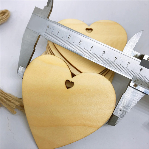 5 X 10 Unids Formas De Corazón Natural Decoraciones