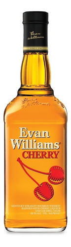 Whisky Americano Evan Williams Cherry / Sabor Cereja 1 Litro