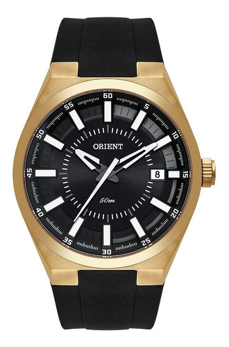 Reloj Orient: Mgsp1007 original Color de la correa: negro, color del bisel: gris oscuro, color de fondo: gris oscuro
