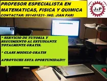 Comprar Clases De Matemáticas, Física Y Química\u002F Clase Prueba Gratis
