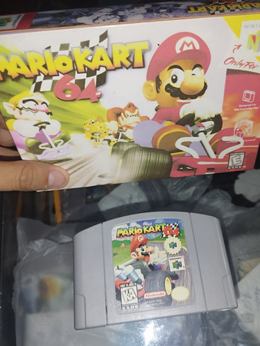 Mario Kart 64 Original + Caja Box Obsequio Nintendo 64 
