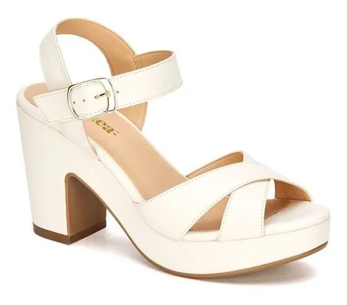 Sandalia Andrea Dama Sandalia Tacon Mujer 3040447 Env o gratis