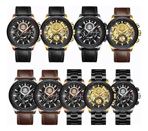 Reloj Deportivo De Acero Inoxidable Va Va Voom 2311 Con Cale
