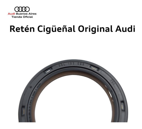 Imagen 5 de 8 de Retén De Cigüeñal Audi 06l-103-085-b