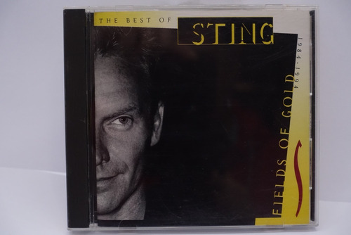 Cd Sting  The Best Of Sting, Fields Of Gold  (ed. Japonesa)