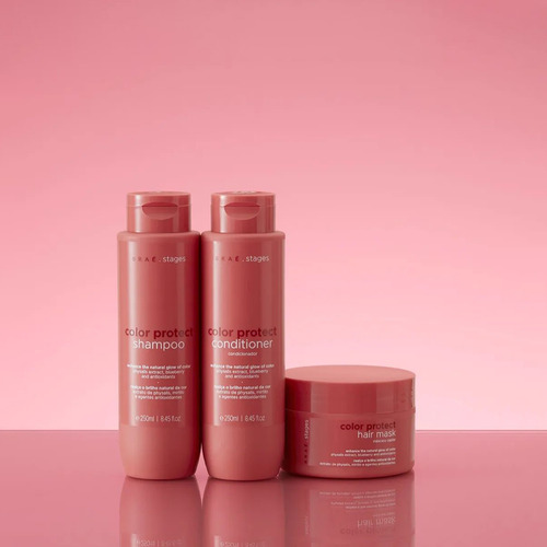 Kit Braé Stages Color Protect Home Care (3 Produtos)