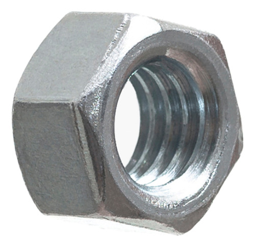 Porca Sextavada 3/8mm Zincada Branca Brilhante 1000 Un