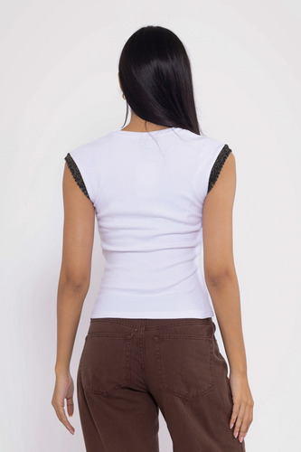 Remera Manga Japonesa Tejida Lurex Calidad Sup Mujer Scombro
