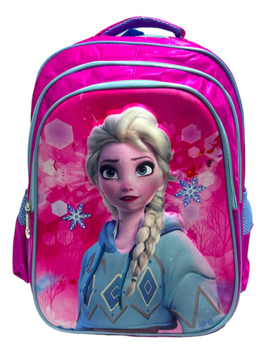 Mochila Frozen Elsa Olaf Escolares Primaria Colonia +calidad