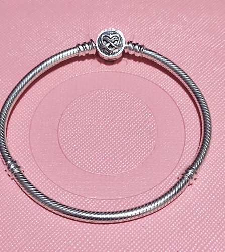 Pandora Pulsera Moments Corazón Infinito Plata S925 Diámetro 16 Cm