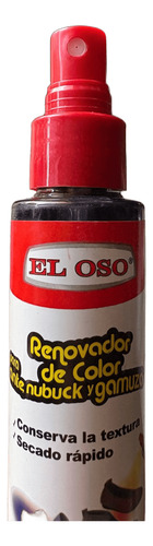 3 Renovador De Color Para Ante, Nubuck Y Gamuza 125 Ml Negro