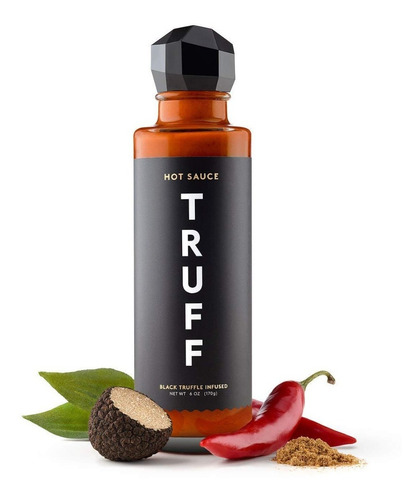 Salsa Picante Truff Infusionada Trufas Negras Gourmet 170 G