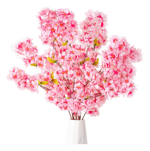 Floralsecret Artificial Cerezo 4 Rama 42.25  Flor Seda Rosa