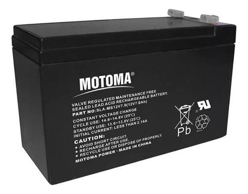 Bateria De Gel Electrolito 12v 7amp Alarma Juguetes Luz 