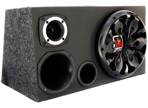 Imagem 3 de 6 de Caixa De Som Trio 1340w Sub12 Street + Taramps Tl 1500 W