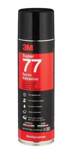 Imagen 1 de 1 de Spray Adhesivo Multifuncional 3m Súper 77 467 G