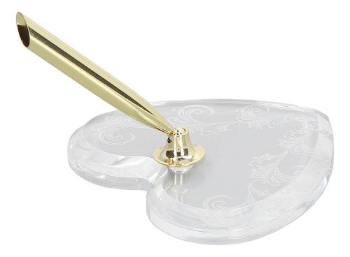Soporte De Inserción Con Base De Embudo, Simple, Dorado, En