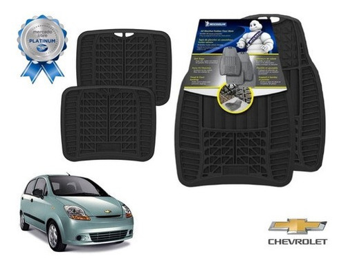 Tapetes 4pz Uso Rudo Chevrolet Matiz 2012 Michelin
