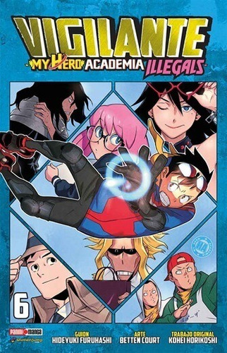 Manga Panini My Hero Academia: Vigilante #6 En Español