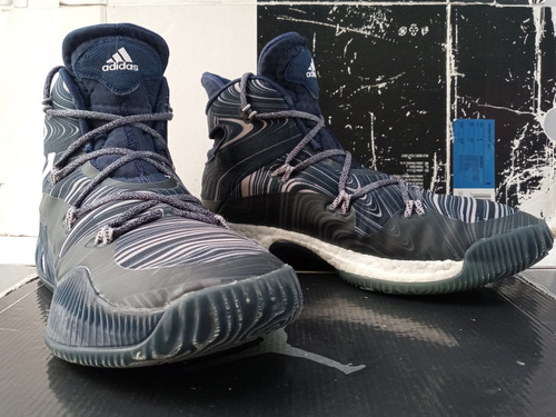 adidas Crazy Explosive Navy Blue (27cm) Boost Primeknit Mvp 