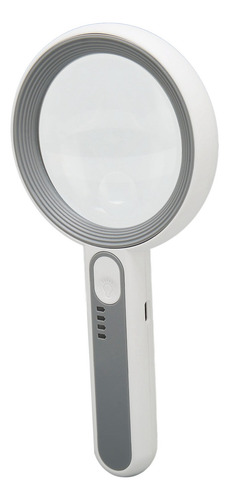 Lupa Iluminada, Led Táctil Ergonómico De 5 X 12 Aumentos, 3