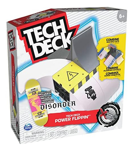 Tech Deck, Power Flippin, X-connect Park Creator, Juego De R