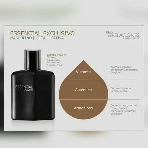 Perfume natura essencial exclusivo hombre new arrivals