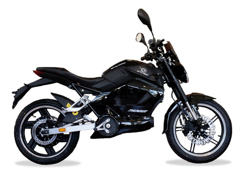 Imagen 21 de 24 de Moto Eléctrica 3000w Bateria Litio 72v 35ah Thunder Negro