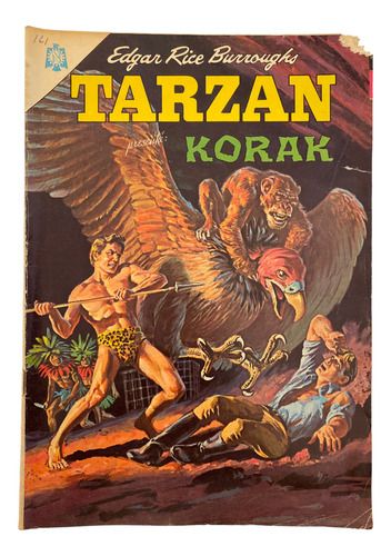 Comic Tarzan Presenta: Korak #161 Editorial Novaro Abr 1965 