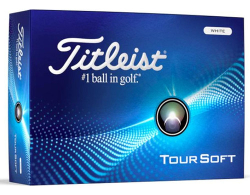 Docena De Pelotas Titleist Tour Soft 24 Color Blanco