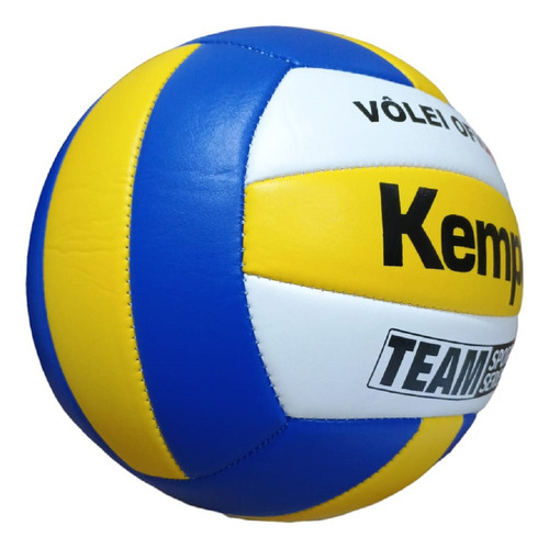 Bola De Volei Kempa Team Sports Series Cor Amarelo/azul