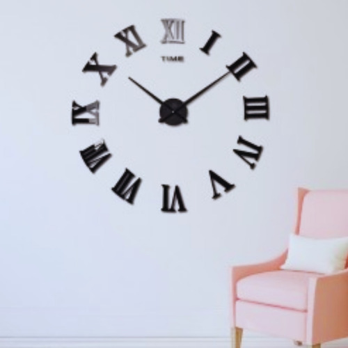 Reloj Para Pared Grande-gigante Decorativo Diseño Moderno 3d