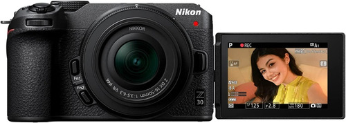 Cámara Nikon Z30 Con Lente Nikkor Z Dx 16-50 Mm F/3.5-6.3 Vr