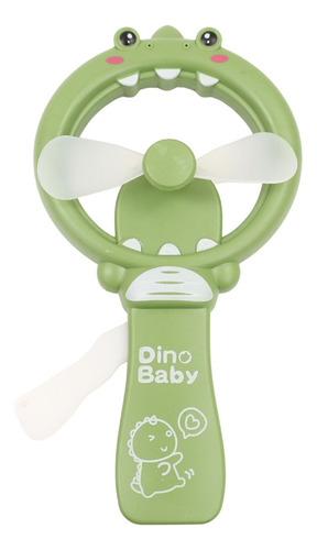 Mini Ventilador Manual Dinossauro