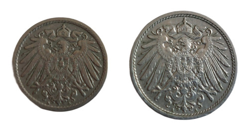 Set Monedas Alemania Imperio 