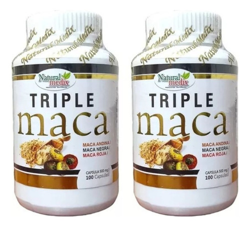 Triple Maca X2 + Regalo - Unidad a $650