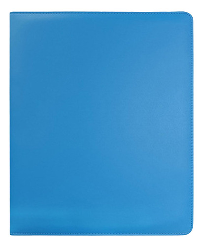 Livro Da Pasta Do Suporte Do Photocard, Capa Da Pasta Azul