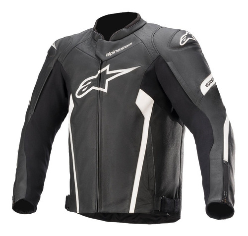 Imagen 3 de 9 de Campera Moto Cuero Faster V2 Alpinestars