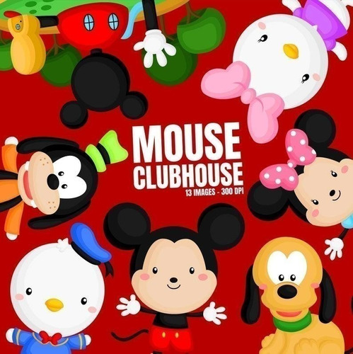 Cliparts Imagenes Png Club House Mickey Mouse D31