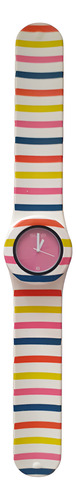 Reloj Slap Watch Pulsera De Silicona/ Variedad De Modelos.
