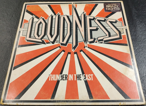 Loudness Thunder In The East Lp Usa Promo 1ra Edic Helloween