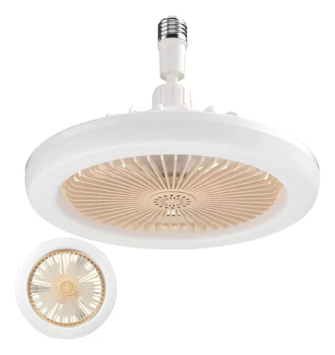 Ventilador De Techo Con Luz Led 36w 3 Niveles Diginet Estructura Blanco Aspas Blanco Diámetro 25 Cm