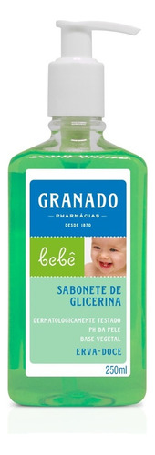 Sabonete Líquido Bebê Erva Doce 250ml Granado